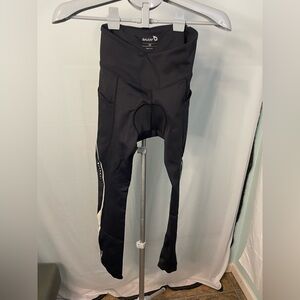 Baleaf Black Cycling pants‎ with padded seat cushion size XS